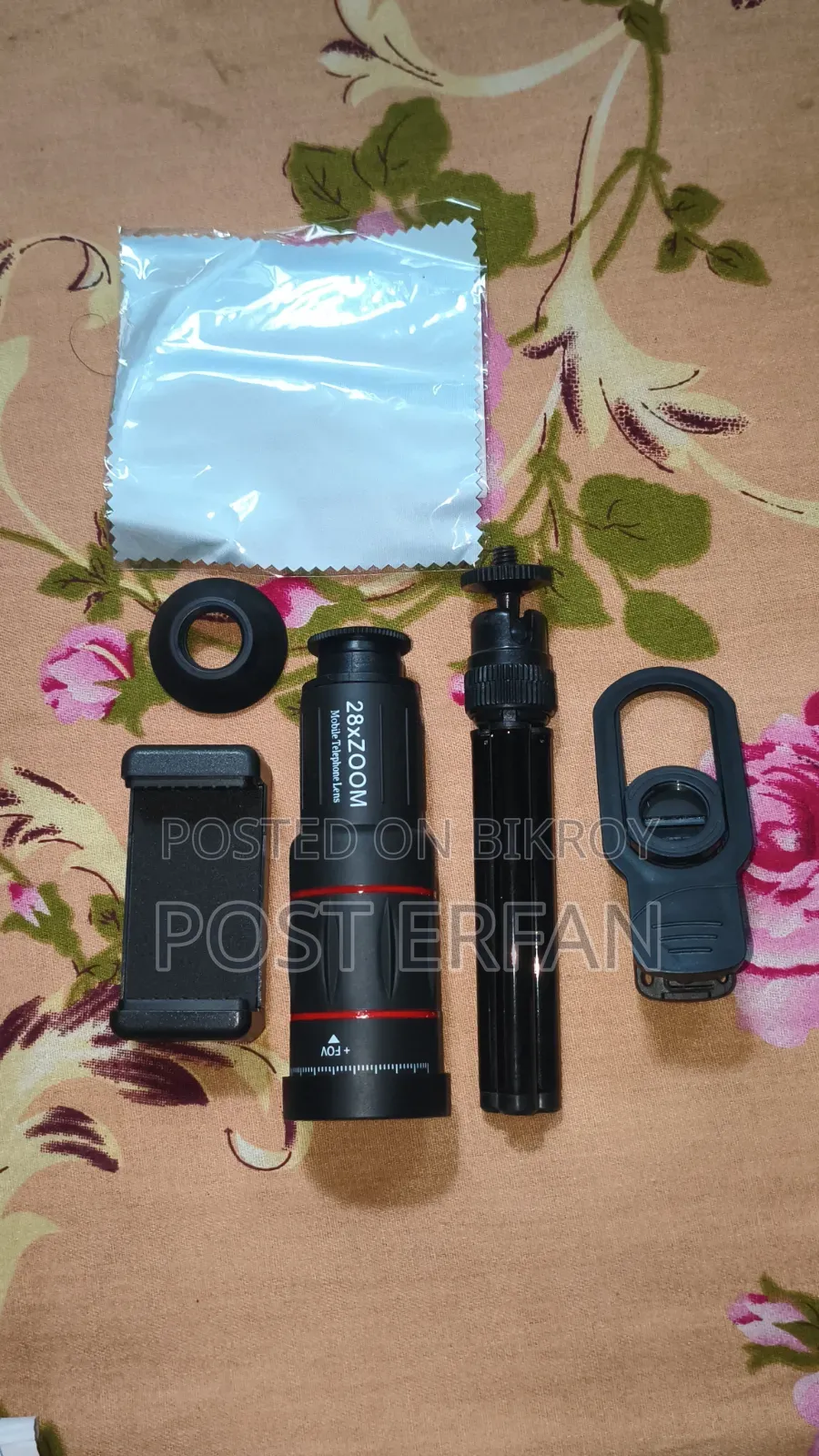 28x Telephoto Zoom Lens for Mobile