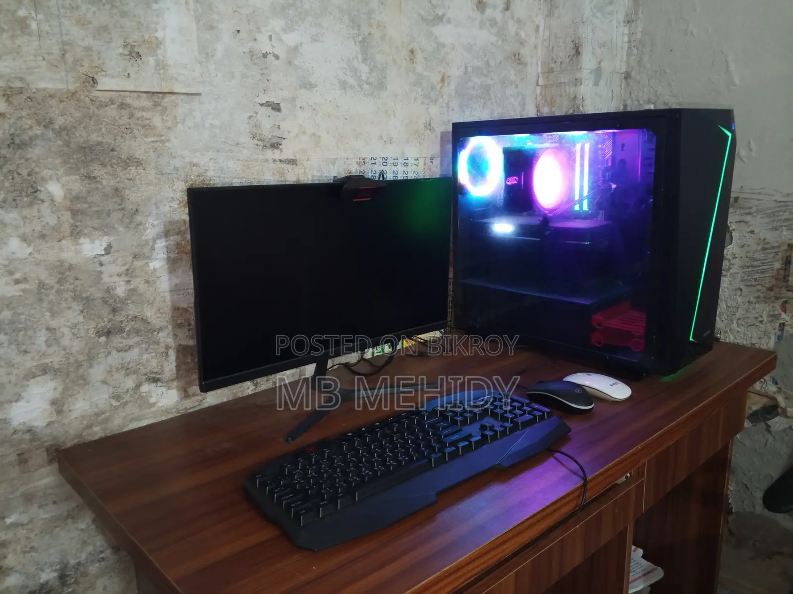 New Desktop Computer 16GB AMD Ryzen 5 HDD+SSD 1T