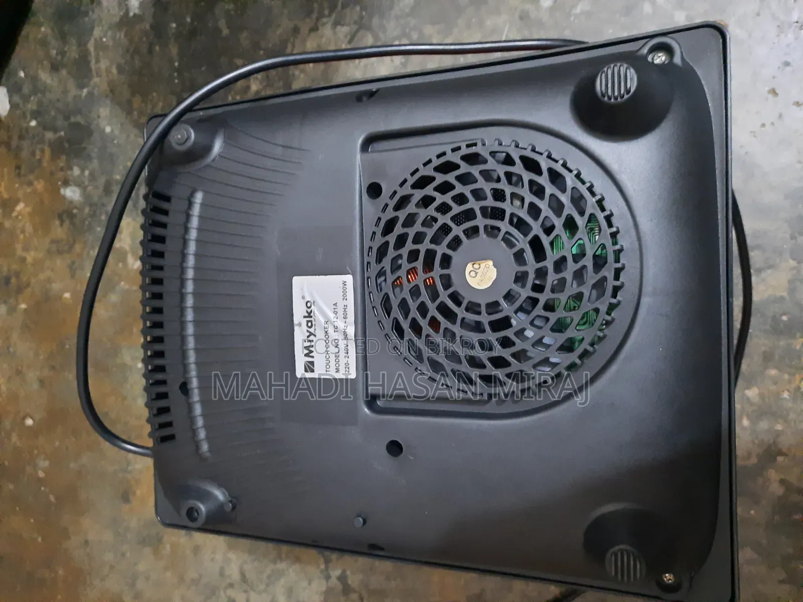 মিয়াকো ইনডাকশন কুকার ২০০০ ওয়াট