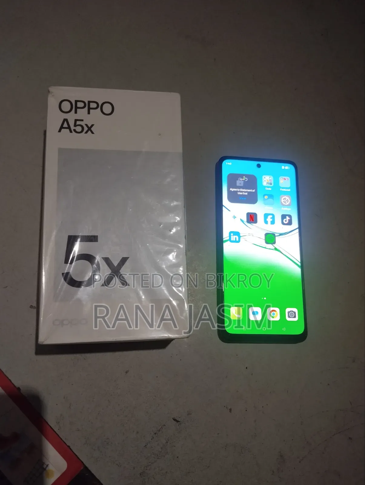 Oppo A5X 128 GB Black