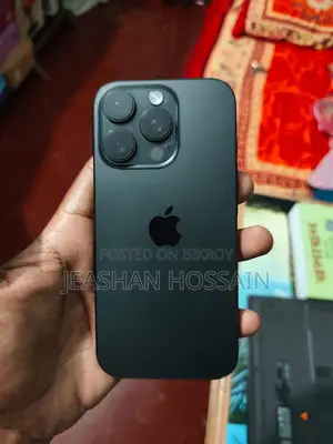 অ্যাপল আইফোন ১৬ প্রো ১২৮ জিবি ব্ল্যাক