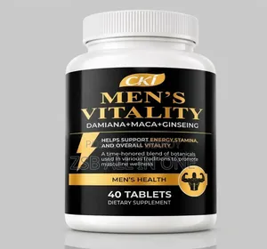 Men’s Vitality With Damiana+Maca+Ginseng for Men’s Health 40 Tablets