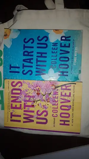 It Ends With Us and It Starts With Us Book by Colleen Hoover