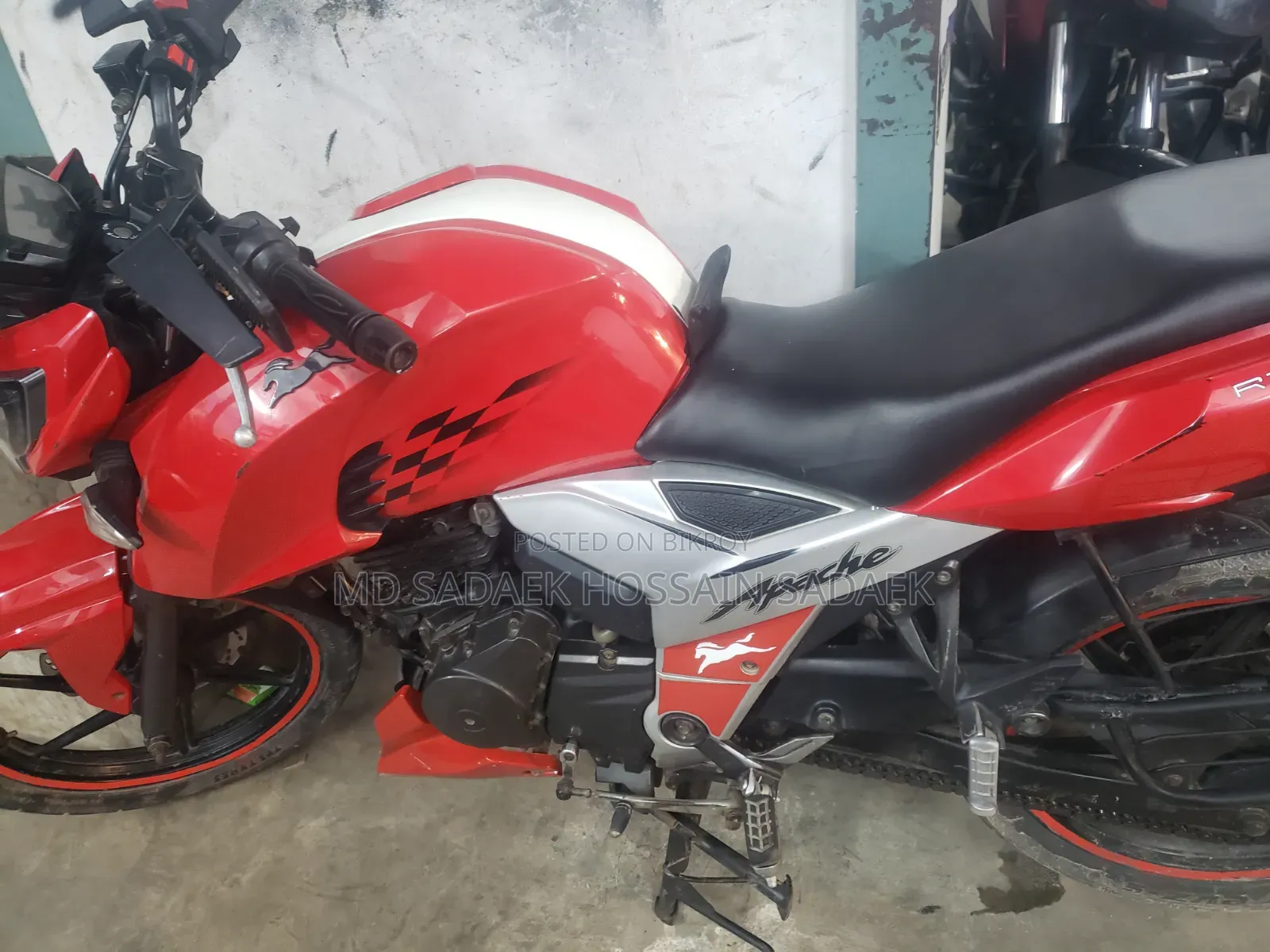 TVS Apache 160 4V 2019 Blue