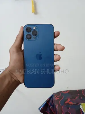 নতুন অ্যাপল আইফোন ১২ প্রো ম্যাক্স ২৫৬ জিবি নীল