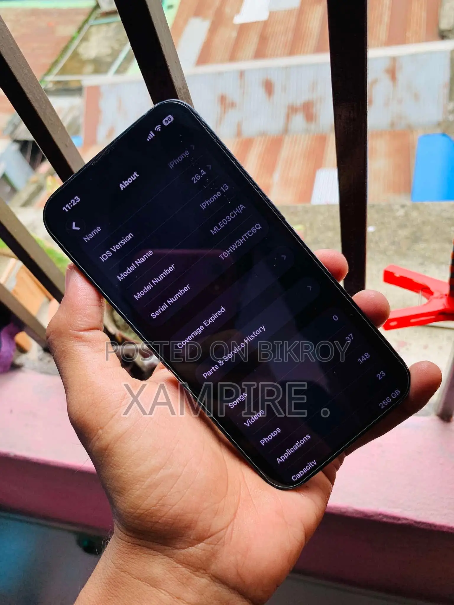 অ্যাপল আইফোন ১৩ ২৫৬ জিবি ব্ল্যাক