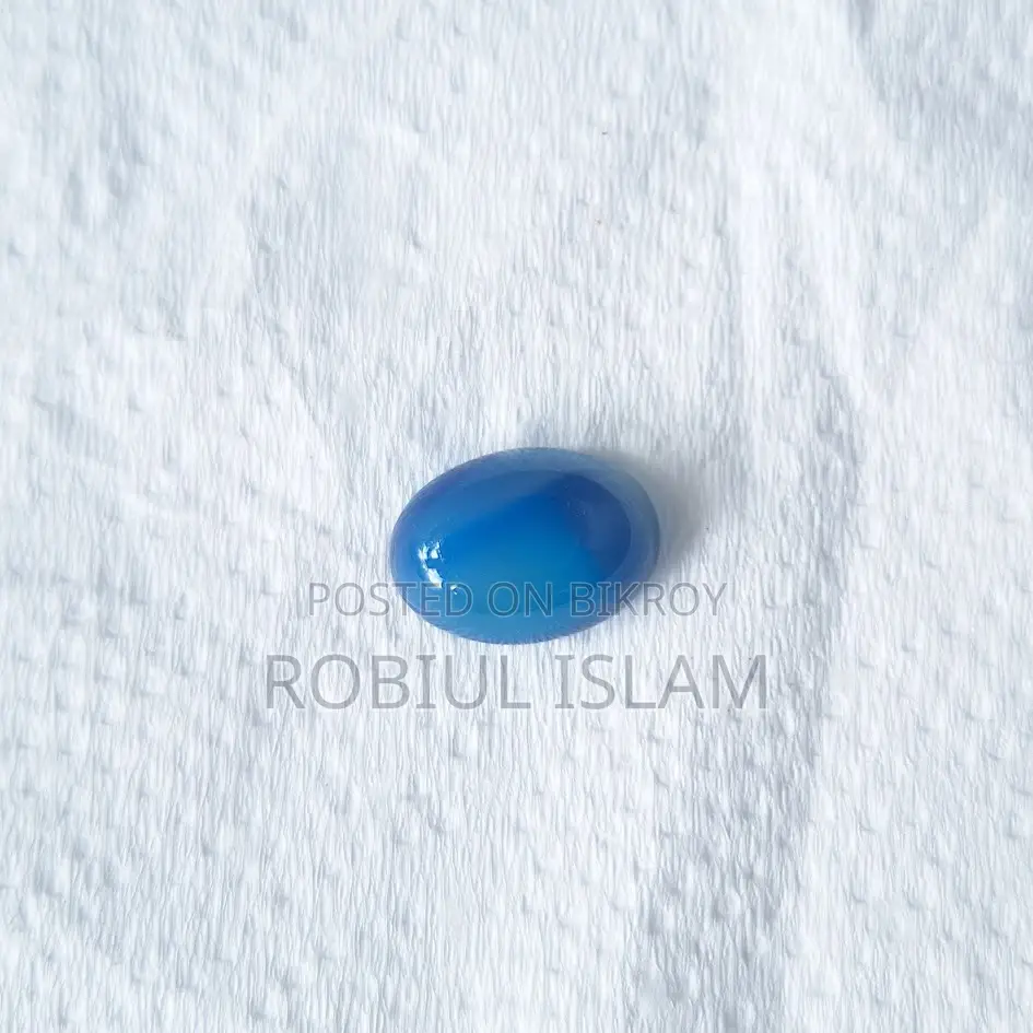 100% Original Blue Aqeeq Stone