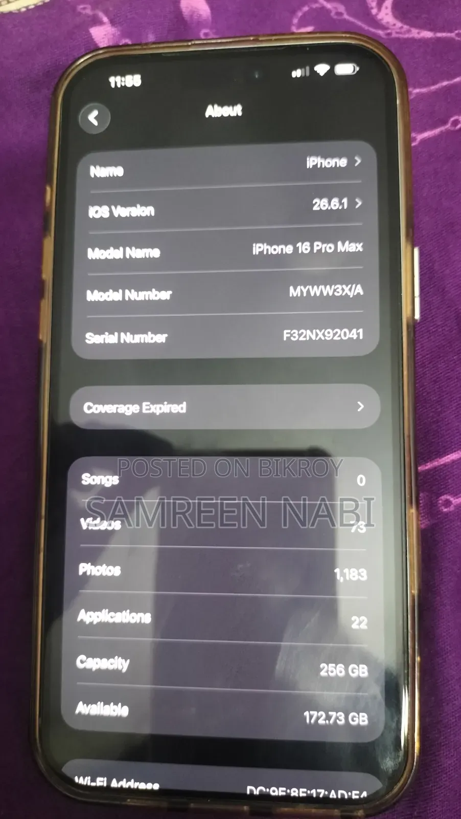 Apple iPhone 16 Pro Max 256 GB White