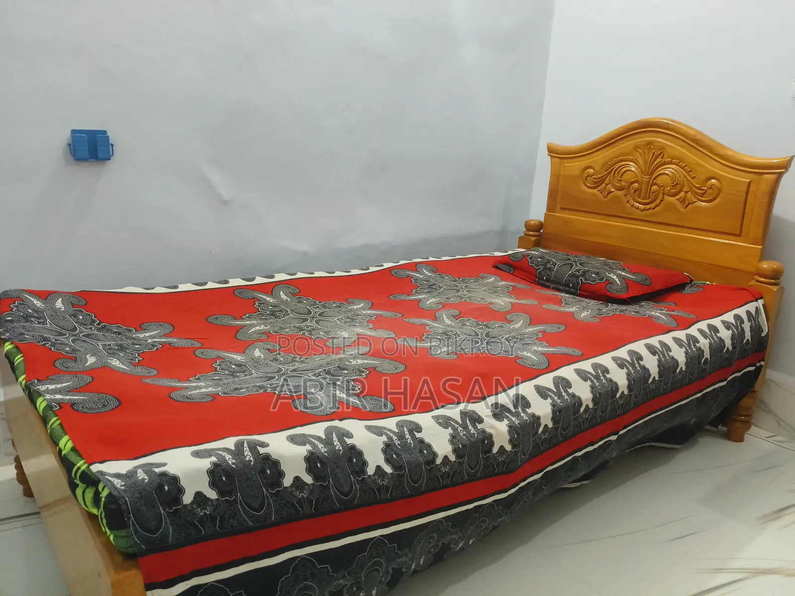 কাঁঠাল কাঠের খাট (সিঙ্গেল)