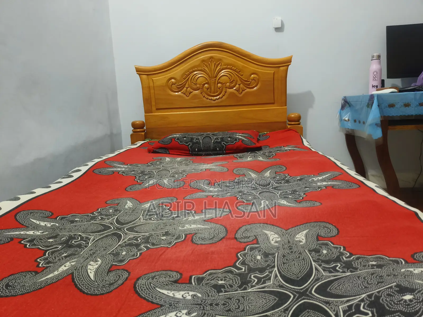 কাঁঠাল কাঠের খাট (সিঙ্গেল)
