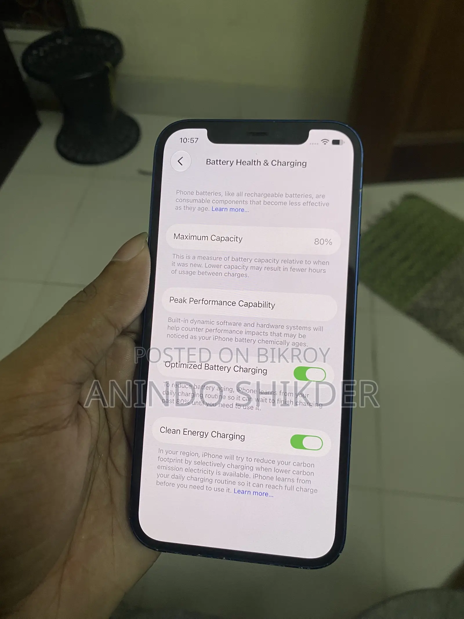 অ্যাপল আইফোন ১২ ১২৮ জিবি ব্লু