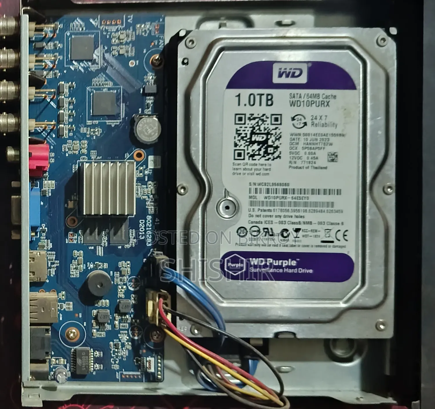 DVR/XVR 8 Channel With WD 1 TB HDD