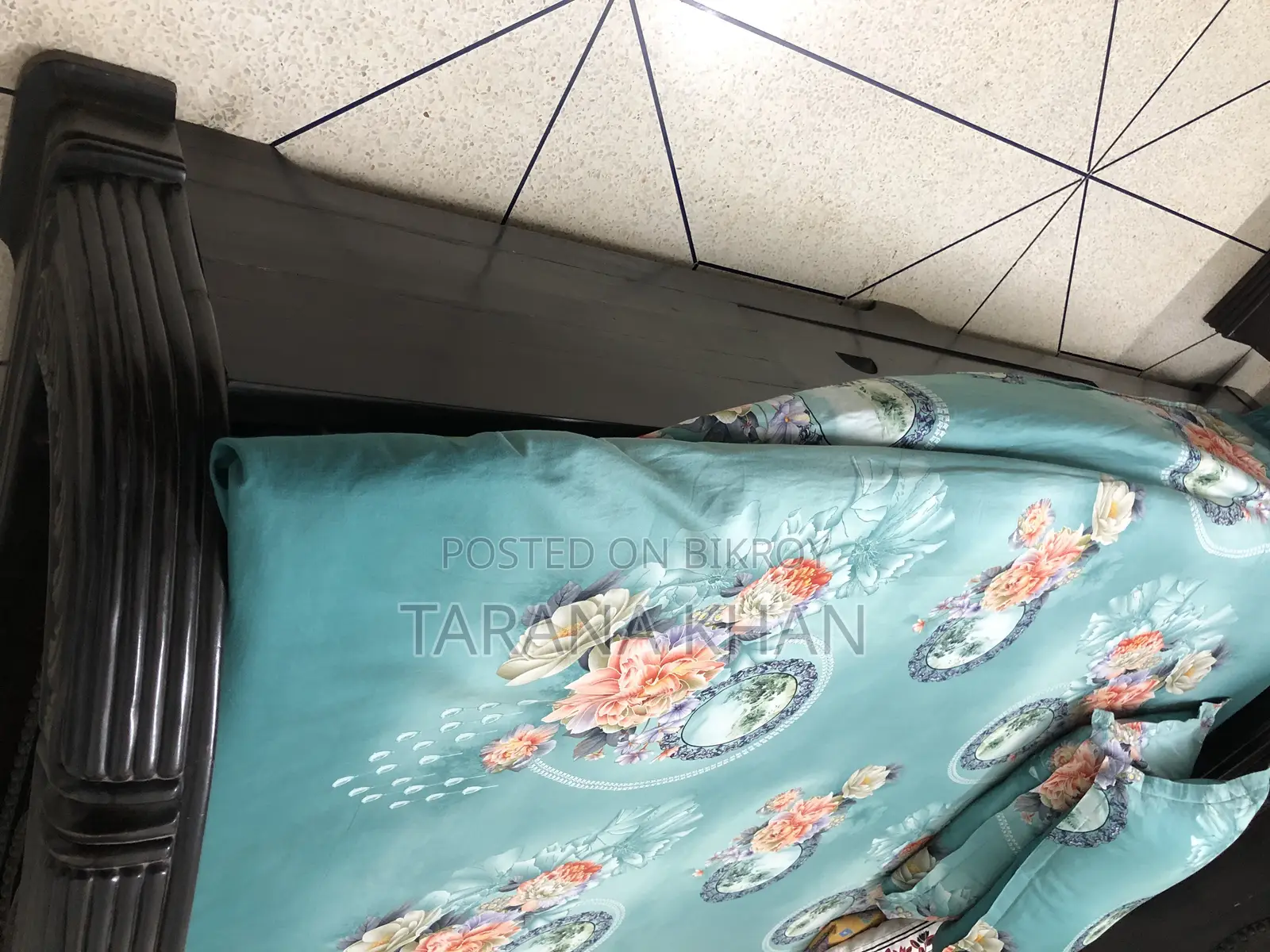 সেগুন কাঠের খাট