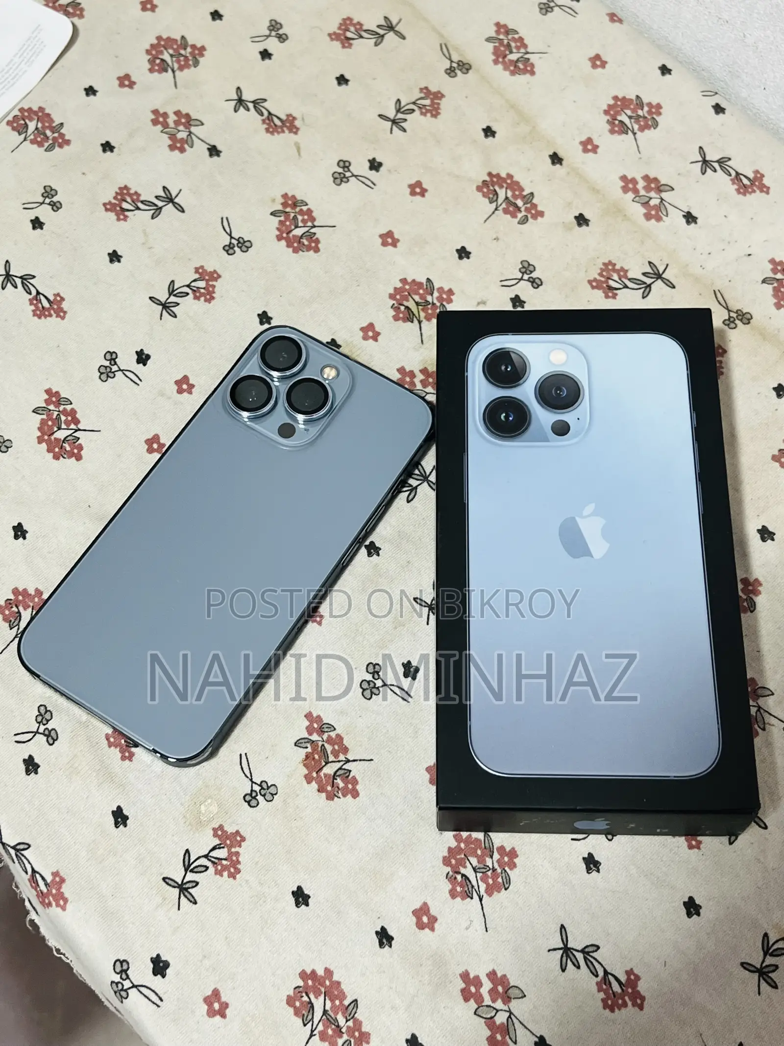 অ্যাপল আইফোন ১৩ প্রো ১২৮ জিবি ব্লু