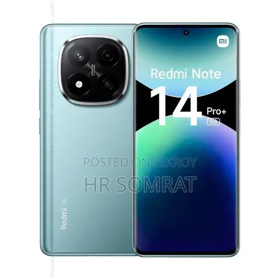Xiaomi Redmi Note 14 Pro+ 5G 256 GB Green