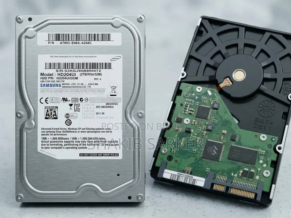 Samsung Spinpoint 2TB Internal Desktop HardDisk Fresh Condition