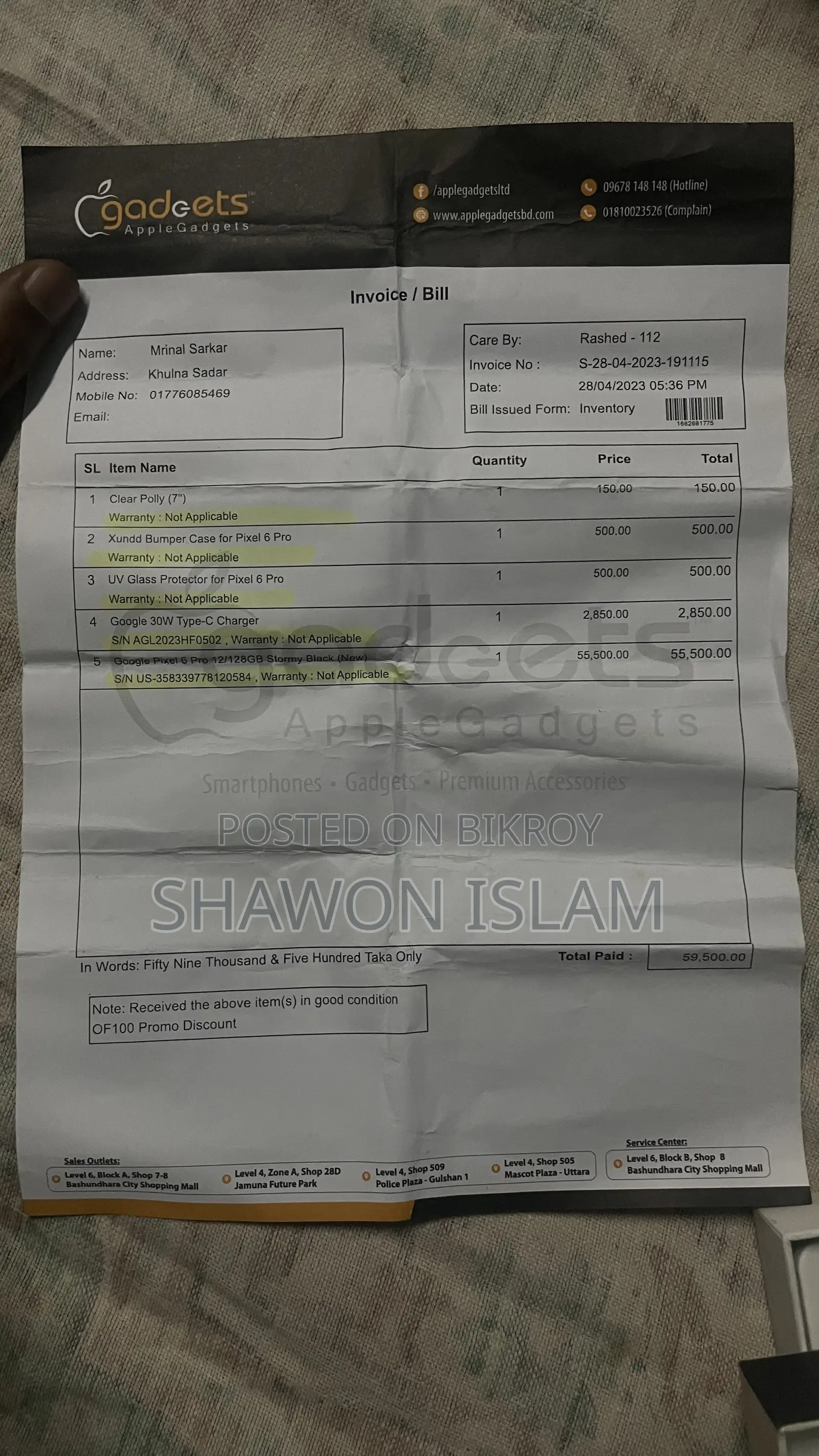 Google Pixel 6 Pro 128 GB Black