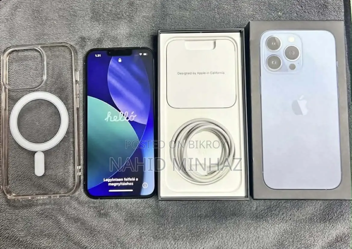 অ্যাপল আইফোন ১৩ প্রো ১২৮ জিবি ব্লু