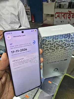 Tecno Camon 40 Pro 4G 256 GB Blue