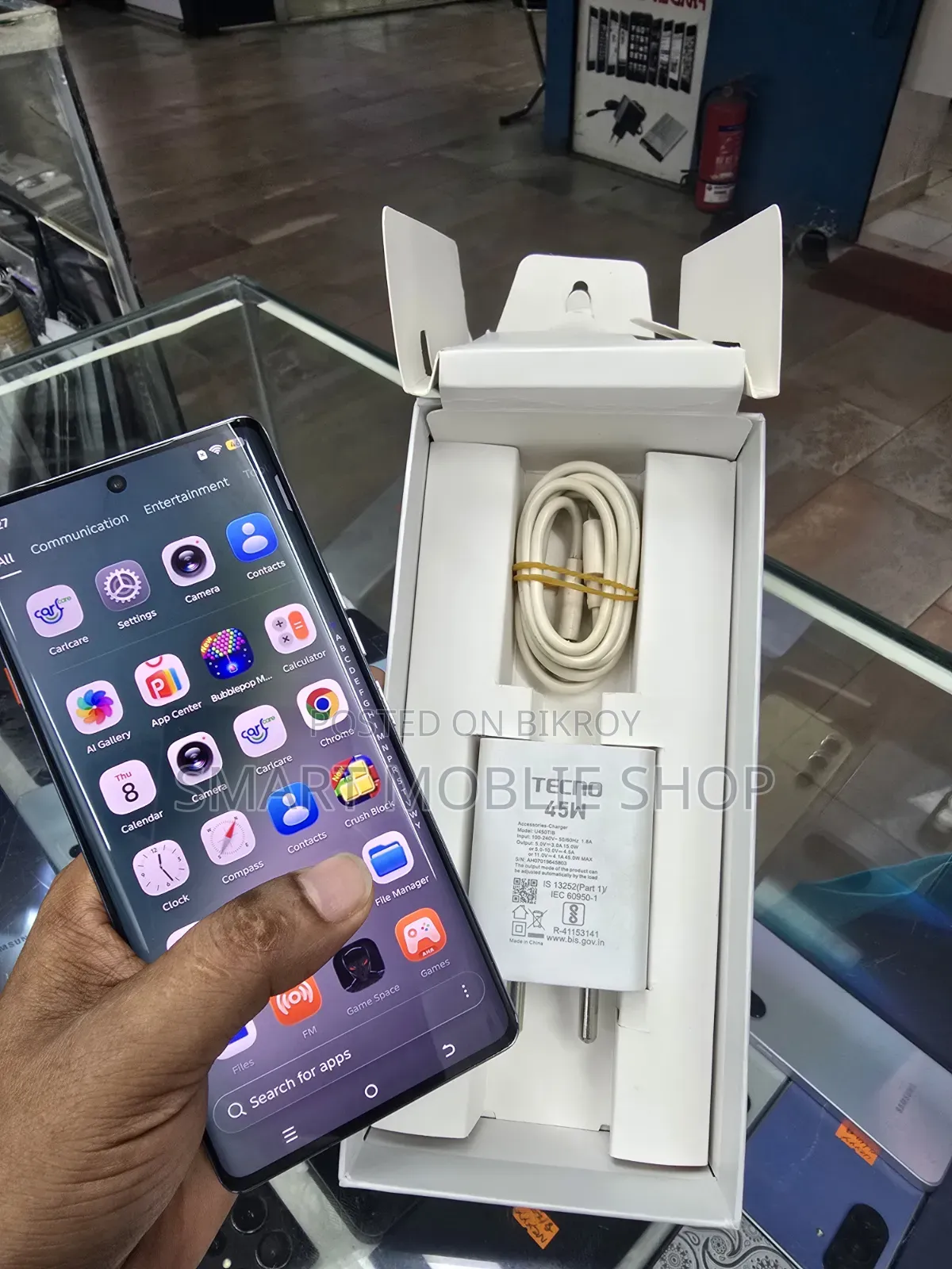 Tecno Camon 40 Pro 4G 256 GB Blue