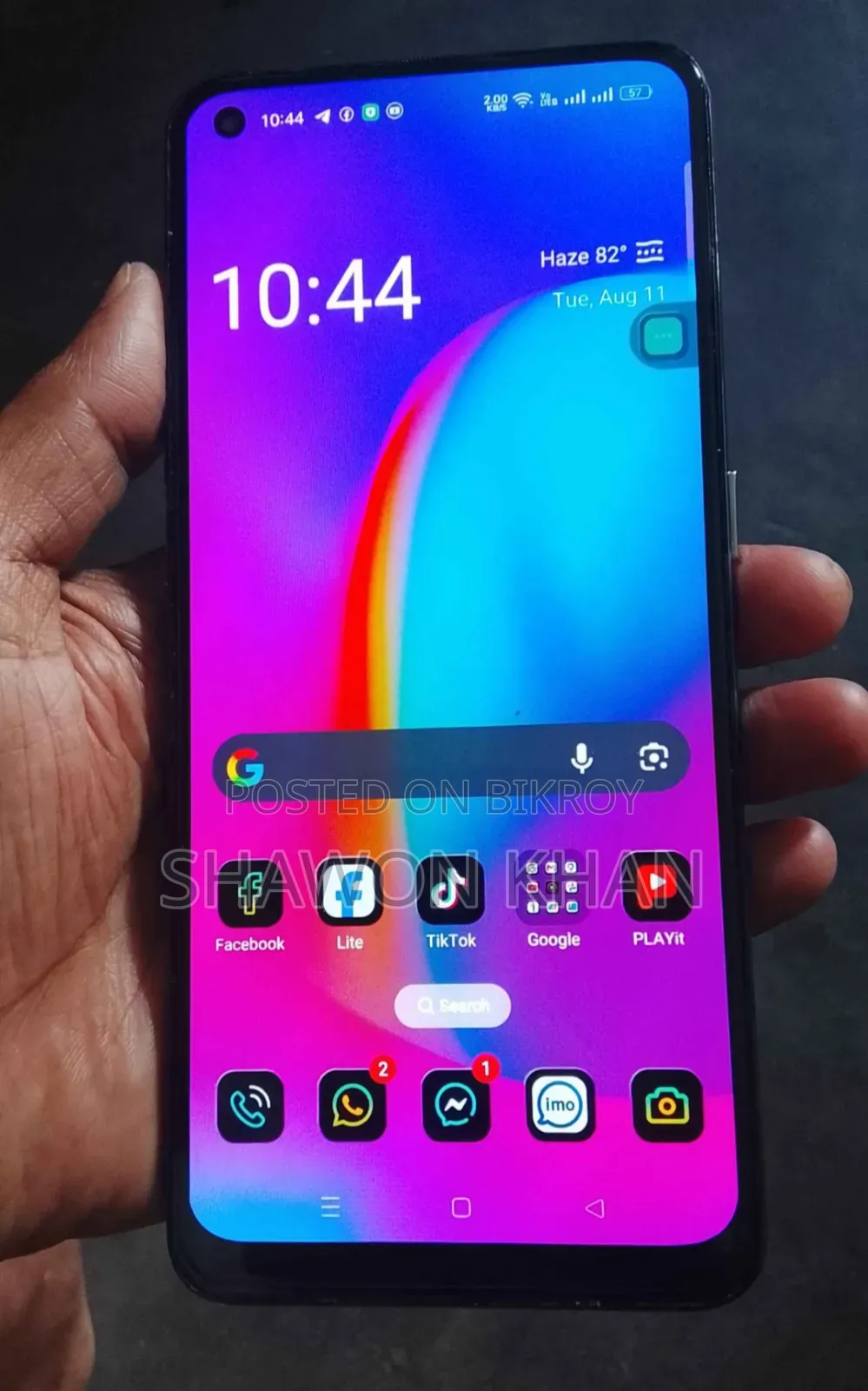 Oppo F19 Pro 128 GB Silver
