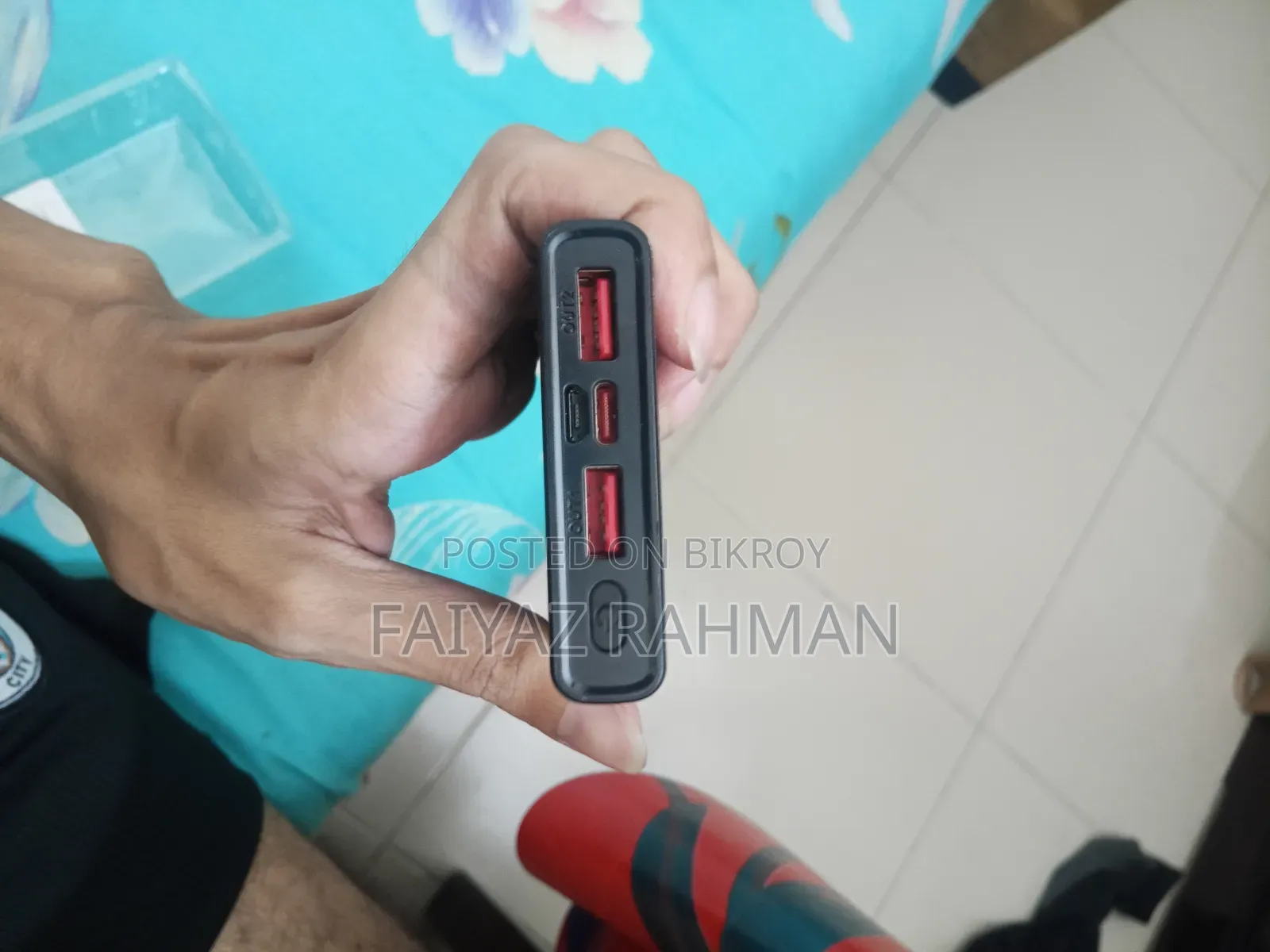 120w Fast Charging Power Bank 20,000 mAh Battery