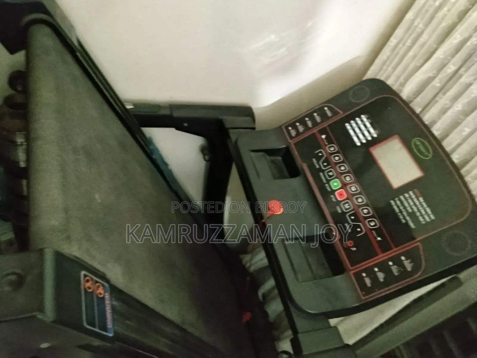 A lightly used treadmill for sale