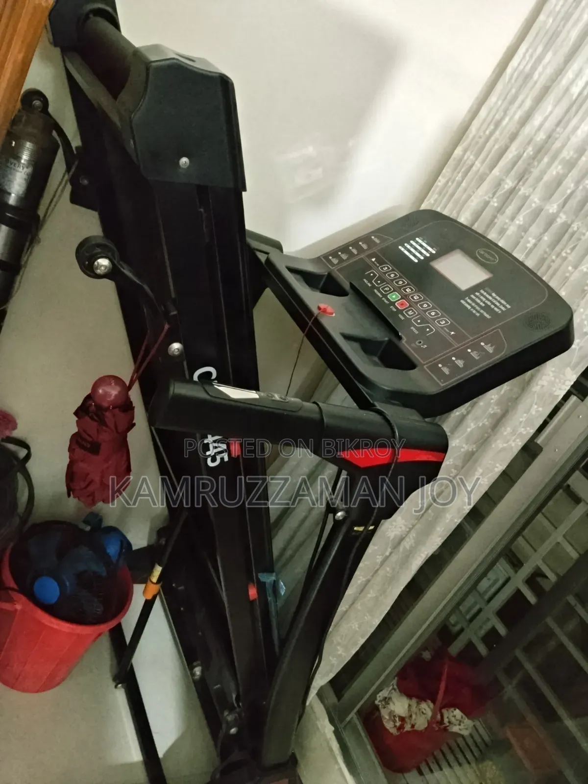 A lightly used treadmill for sale