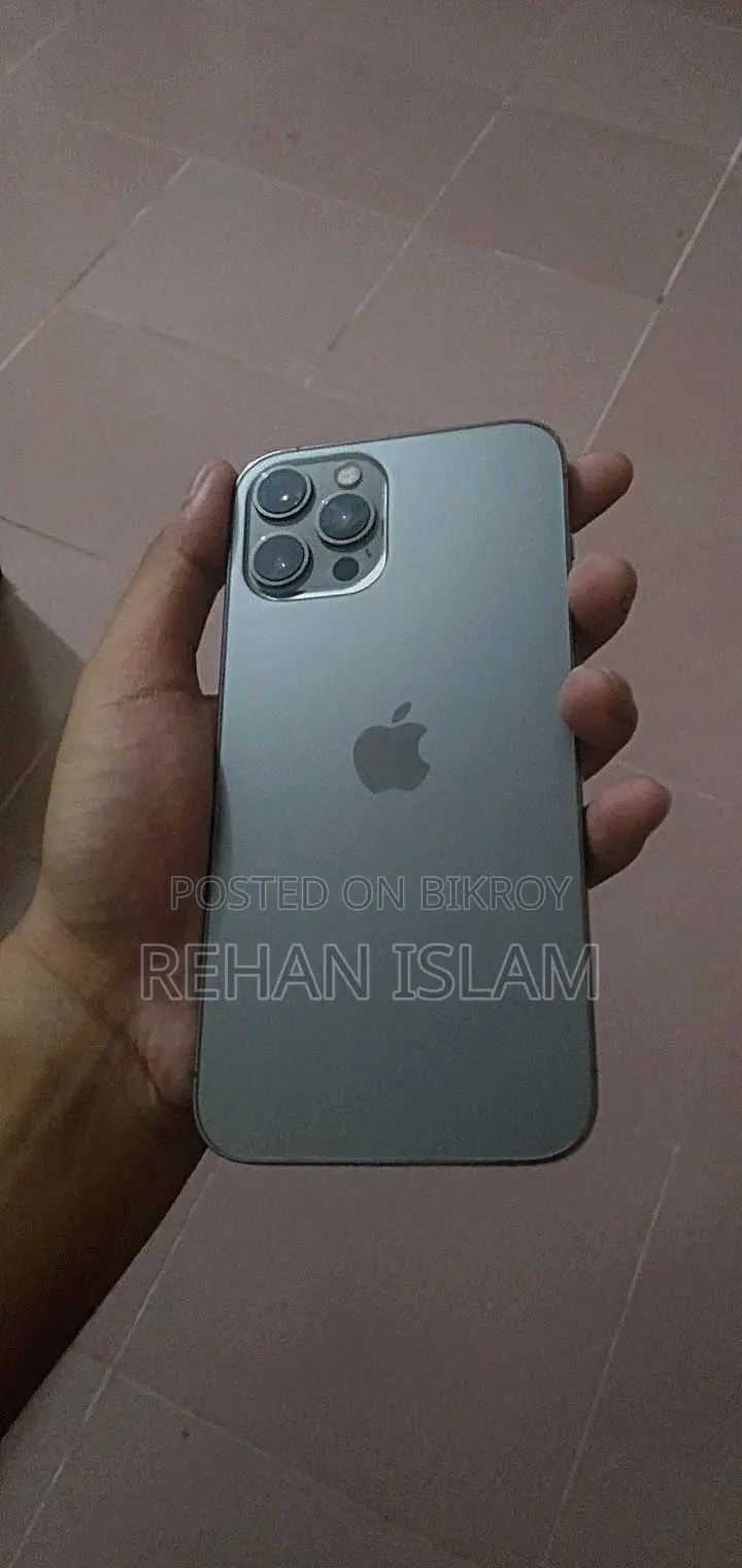 অ্যাপল আইফোন ১২ প্রো ম্যাক্স ২৫৬ জিবি ব্ল্যাক