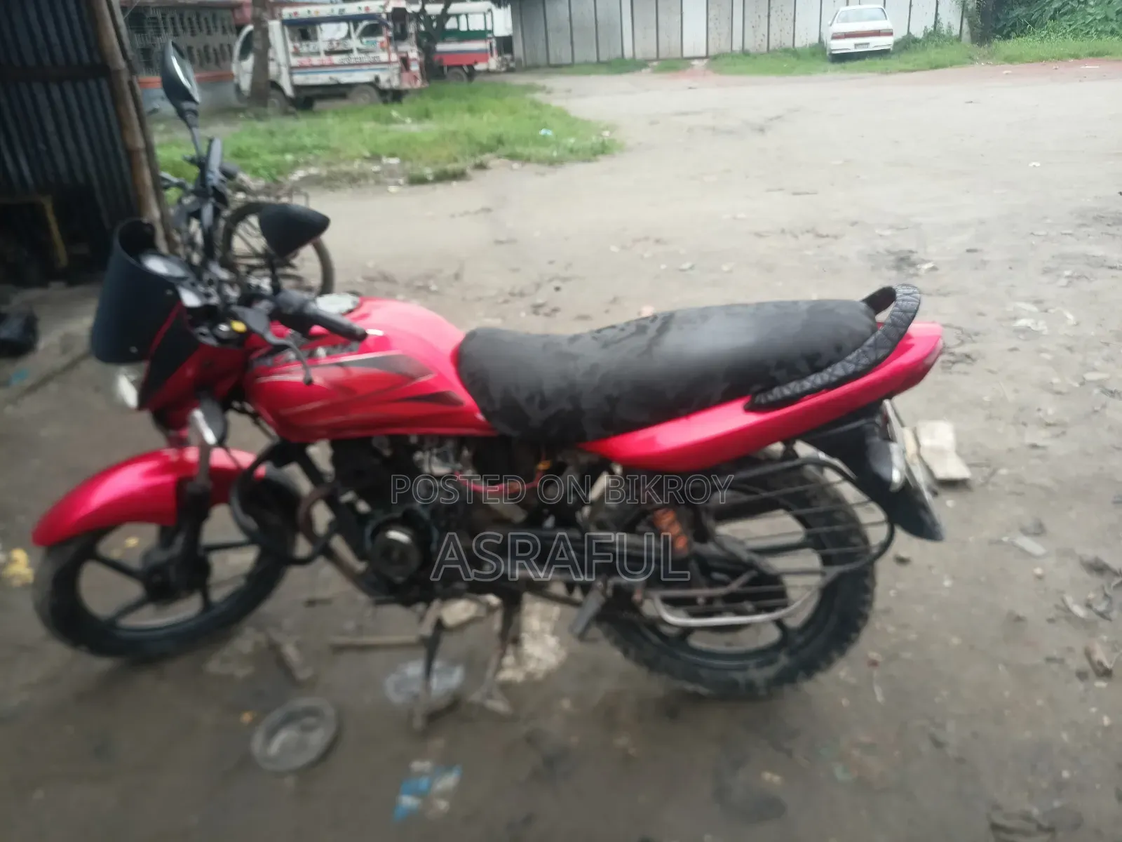 Bajaj Platina 125 2015 Red