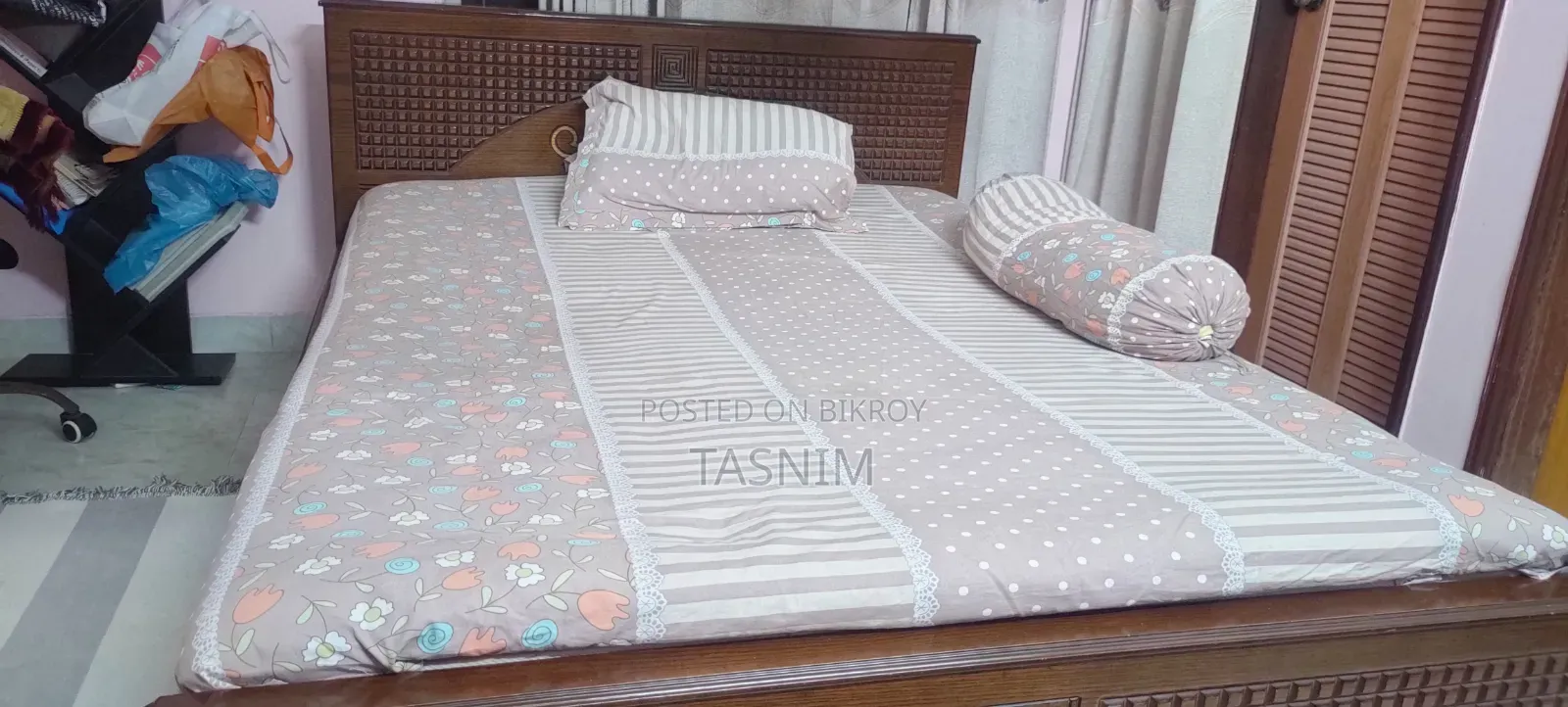 Wooden Bed