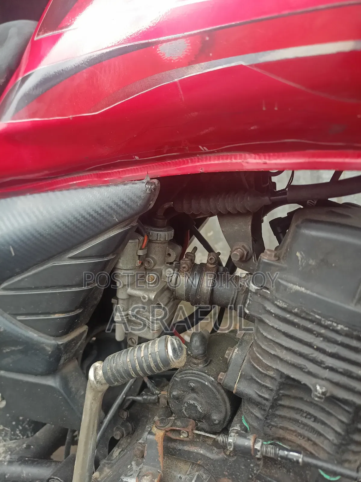 Bajaj Platina 125 2015 Red