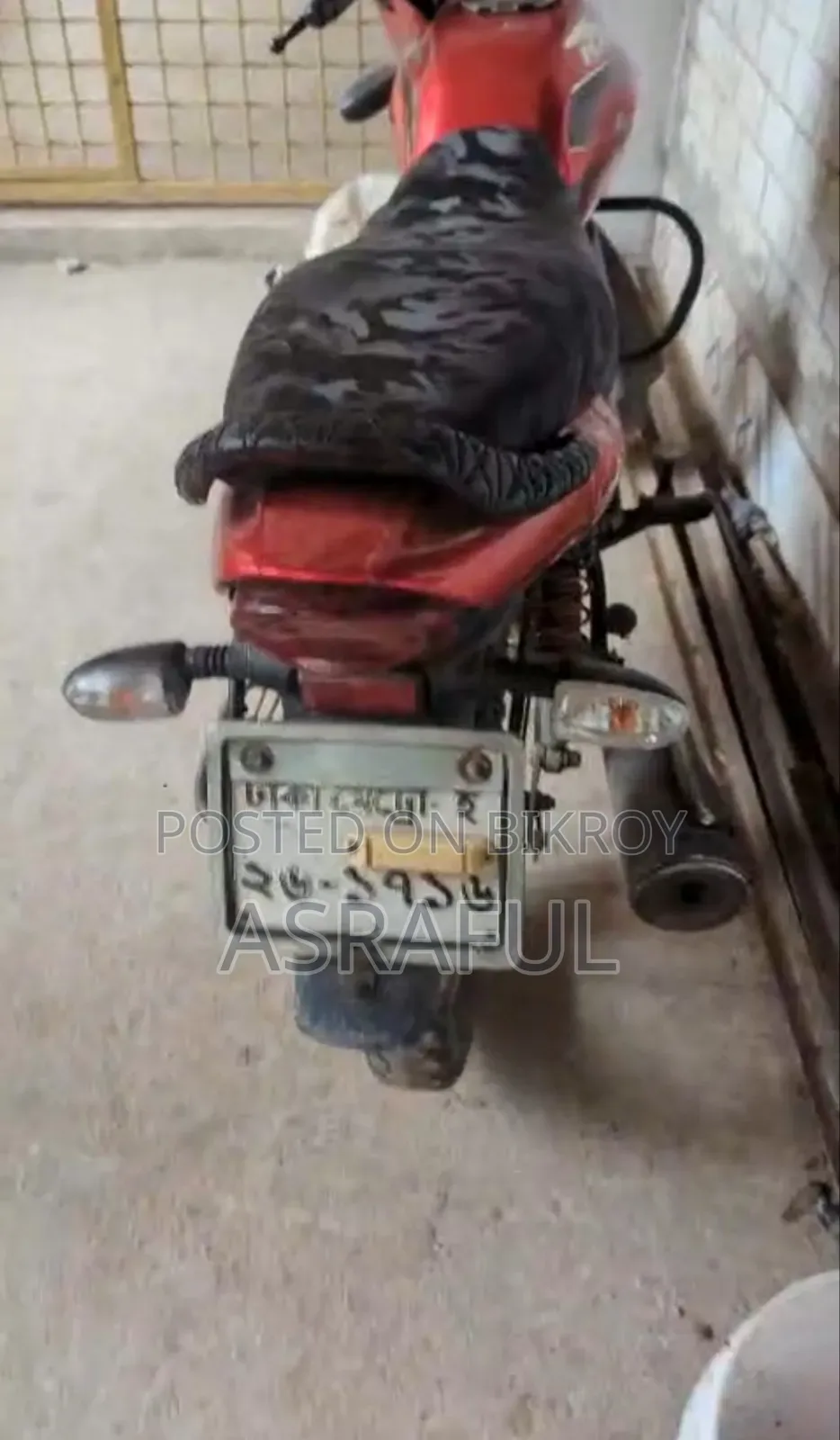 Bajaj Platina 125 2015 Red