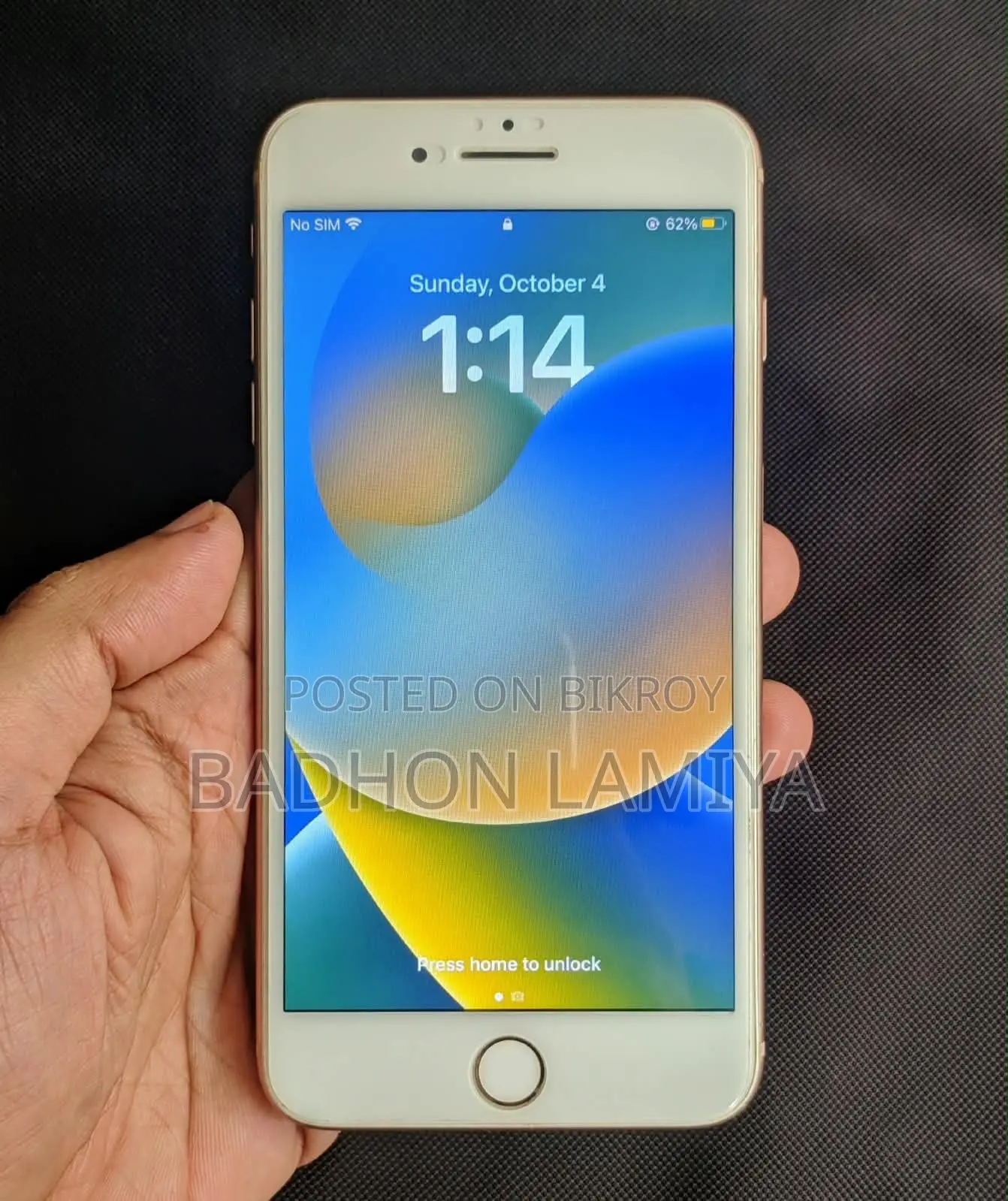 অ্যাপল আইফোন ৮ প্লাস ৬৪ জিবি রোজ গোল্ড
