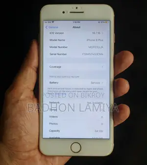 অ্যাপল আইফোন ৮ প্লাস ৬৪ জিবি রোজ গোল্ড