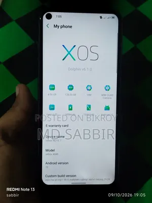 Infinix Note 7 128 GB Black