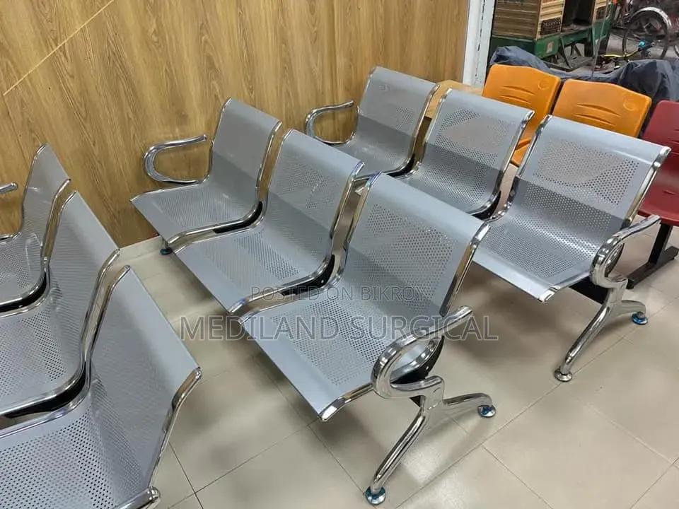 waiting room reception bench