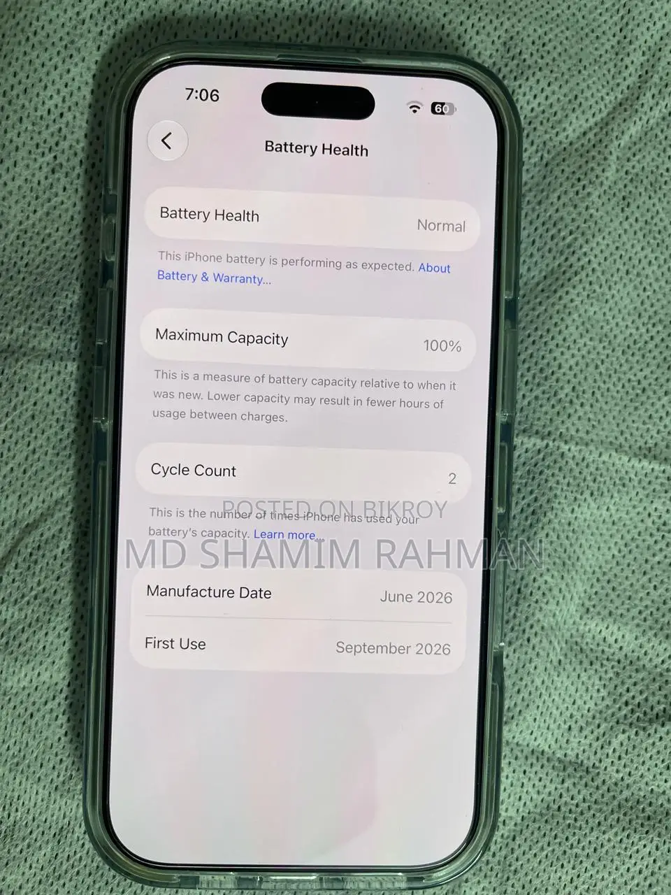 New Apple iPhone 17 256 GB Blue