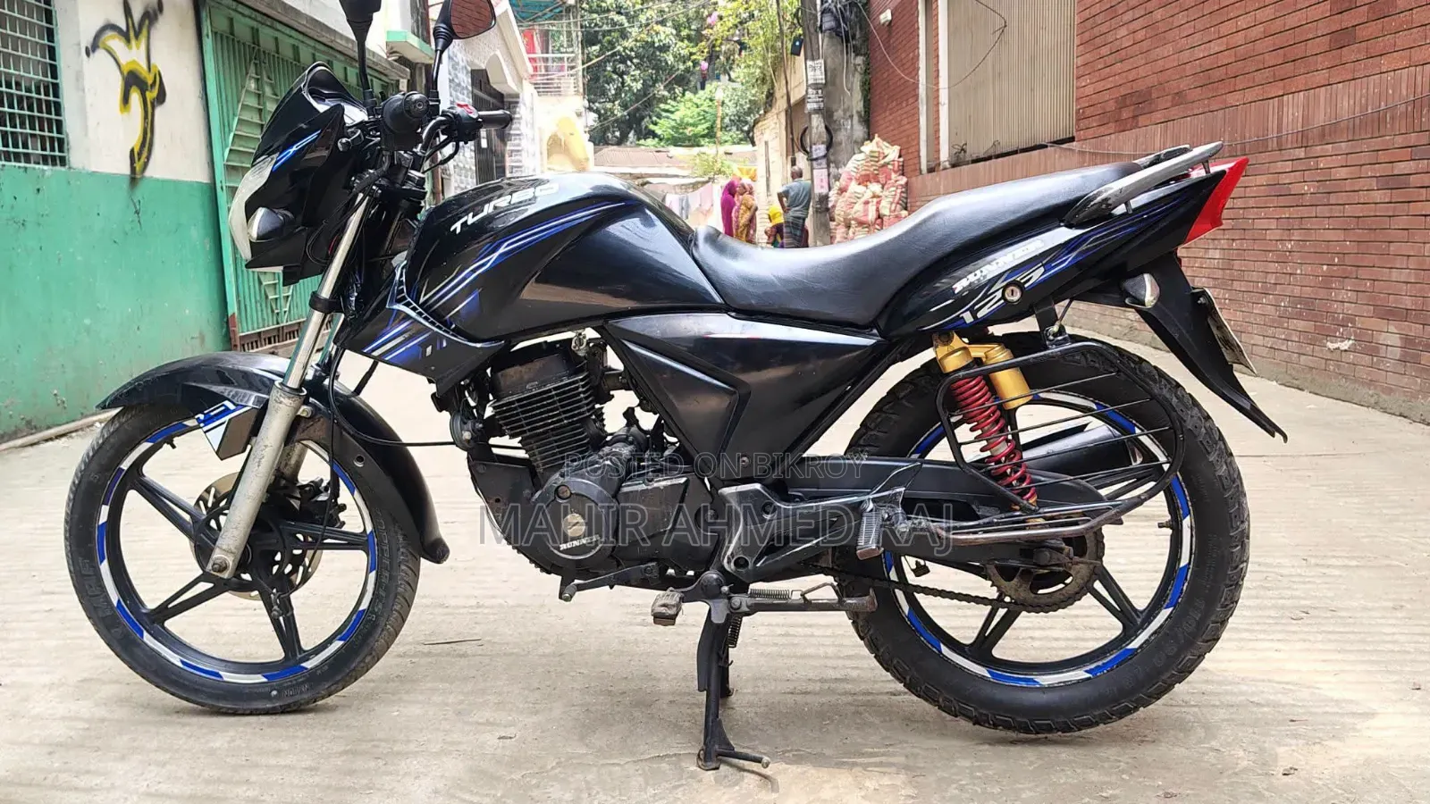 রানার টার্বো ১২৫ ২০১৭ ব্ল্যাক
