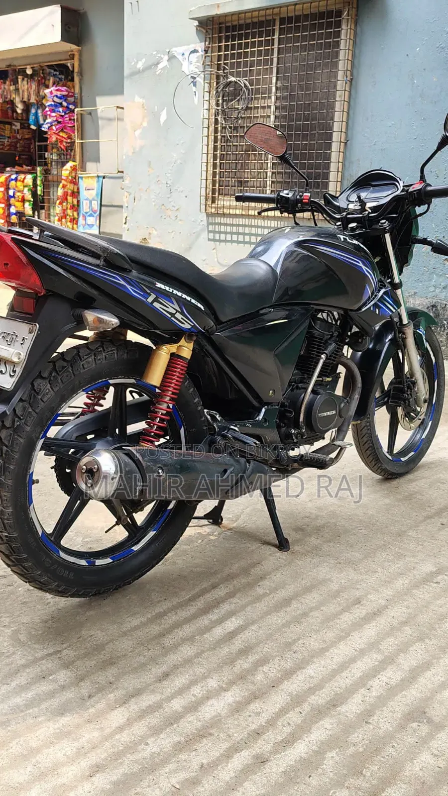 রানার টার্বো ১২৫ ২০১৭ ব্ল্যাক
