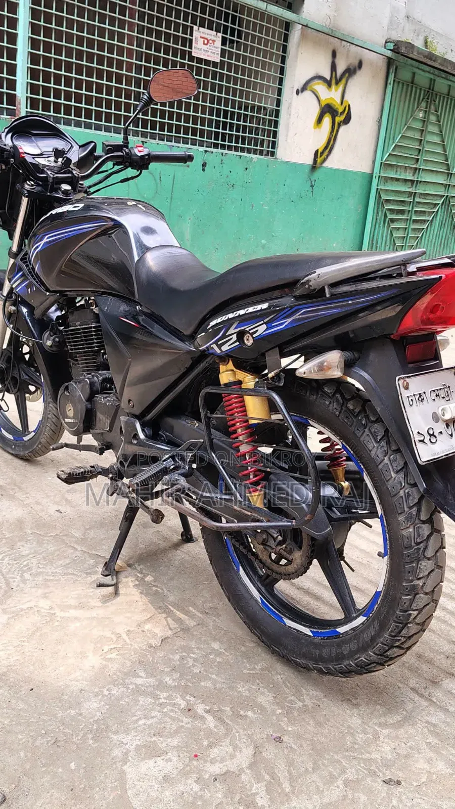 রানার টার্বো ১২৫ ২০১৭ ব্ল্যাক