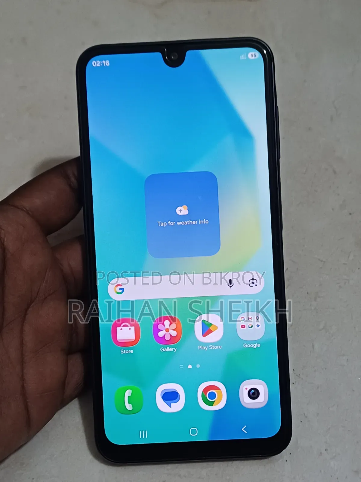 Samsung Galaxy A16 5G 128 GB Gray