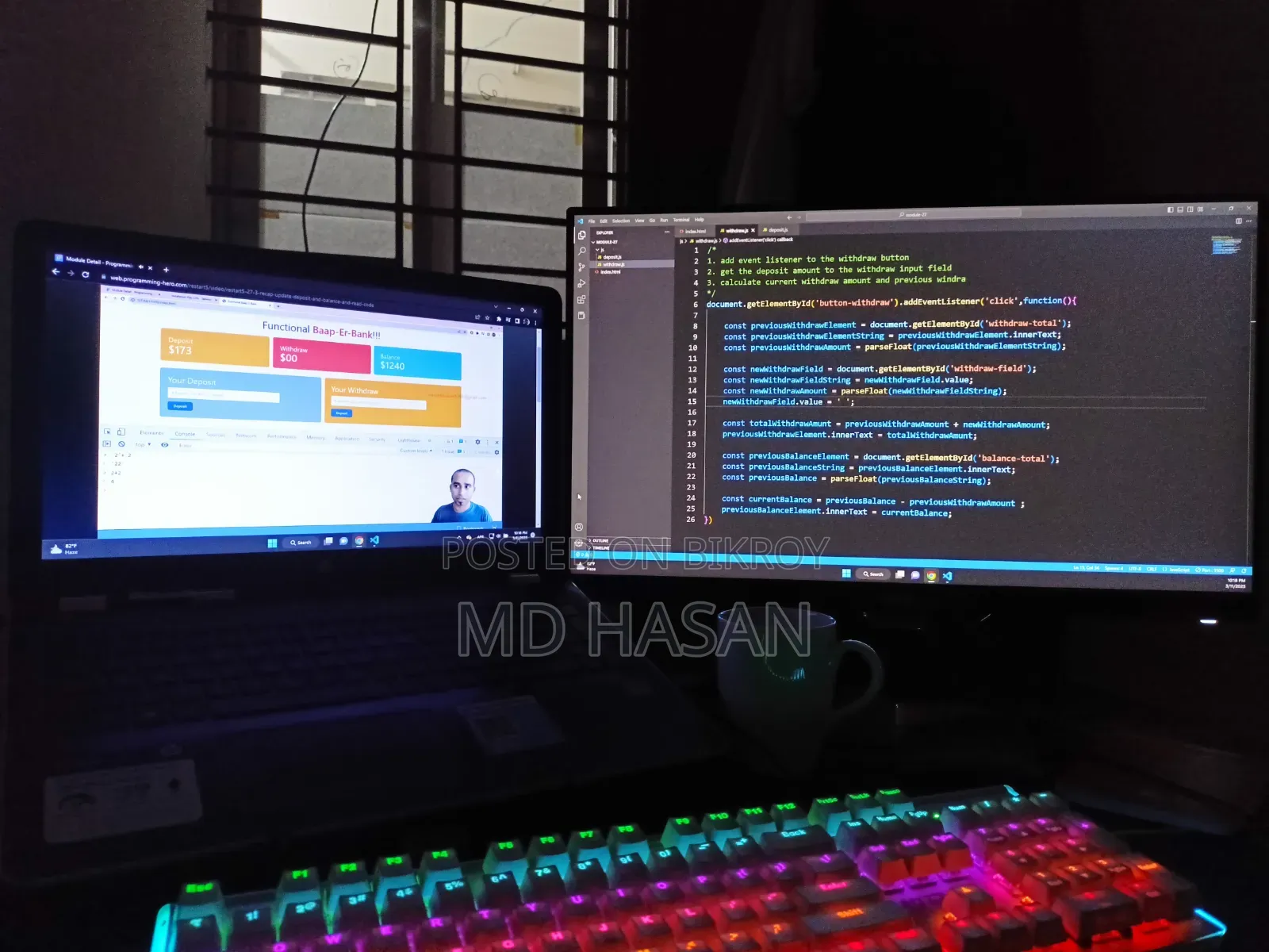 Desktop Computer MSI 8GB AMD Ryzen 5 HDD+SSD 256GB