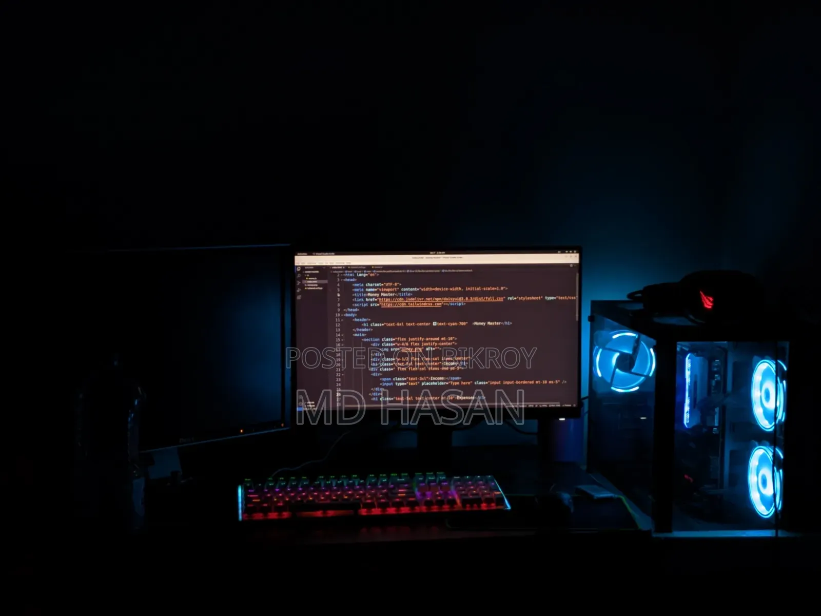 Desktop Computer MSI 8GB AMD Ryzen 5 HDD+SSD 256GB