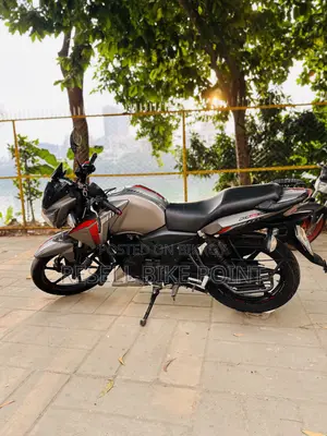 টিভিএস আপাচি আরটিআর ১৬০ টুভি ২০১৭ ধূসর