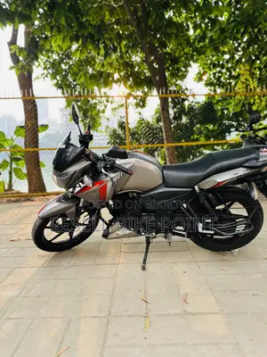 টিভিএস আপাচি আরটিআর ১৬০ টুভি ২০১৭ ধূসর
