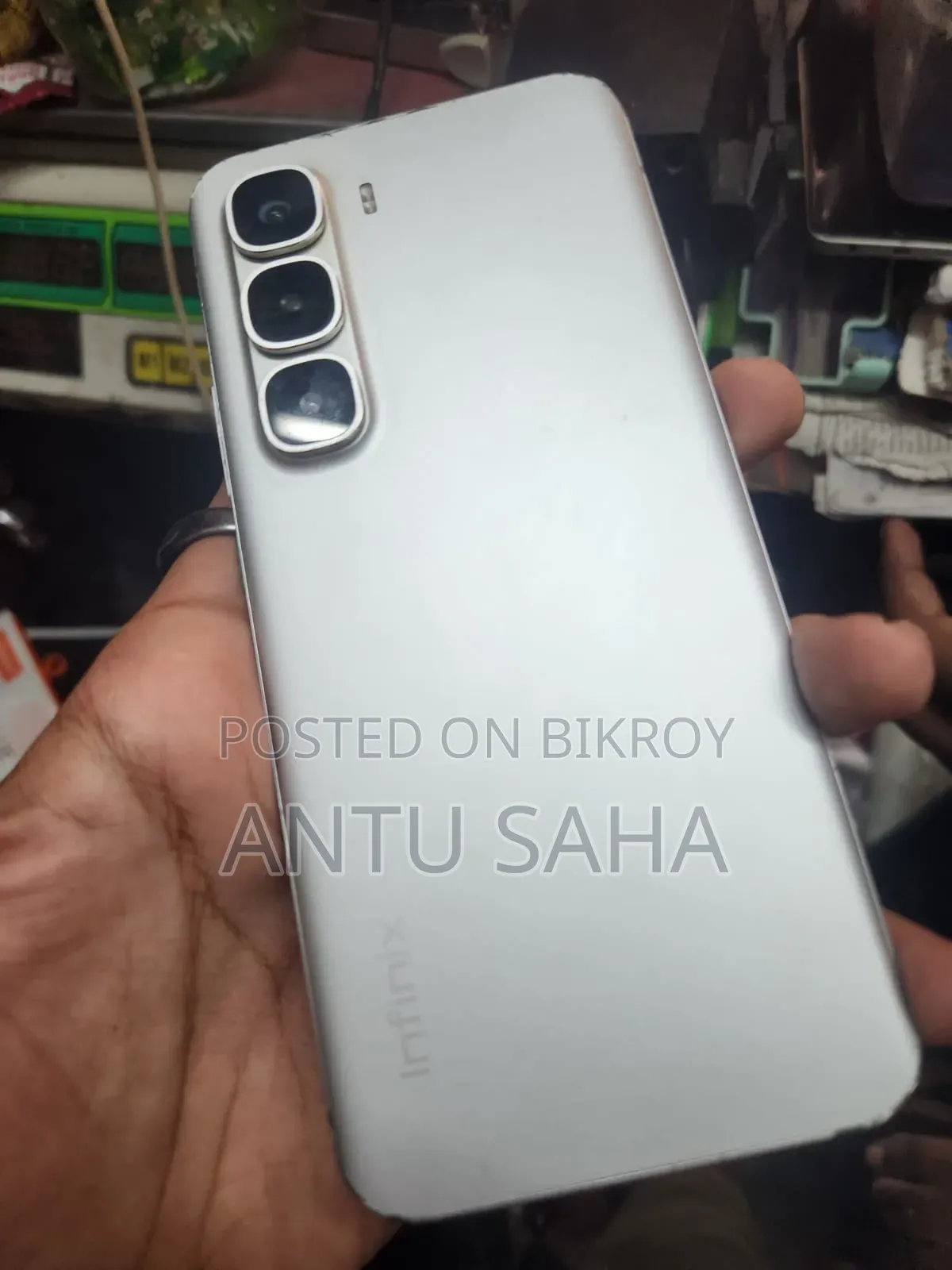 Infinix Hot 60 Pro+ 256 GB Silver