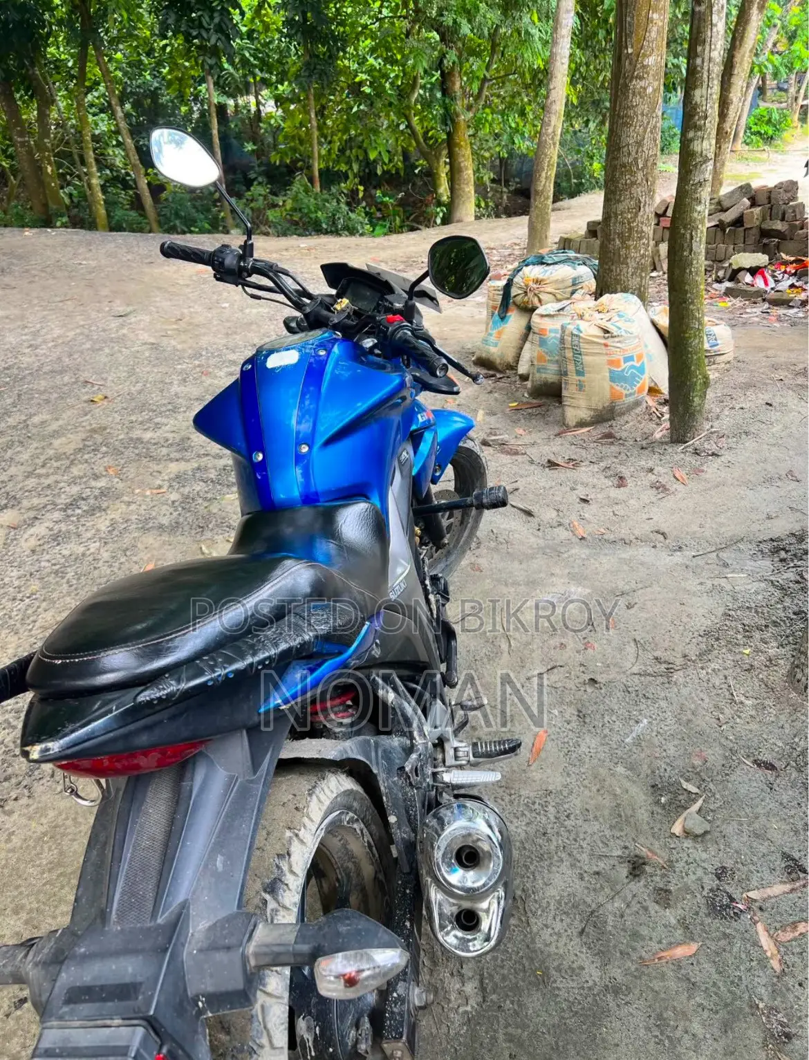 Suzuki Gixxer 2015 Blue