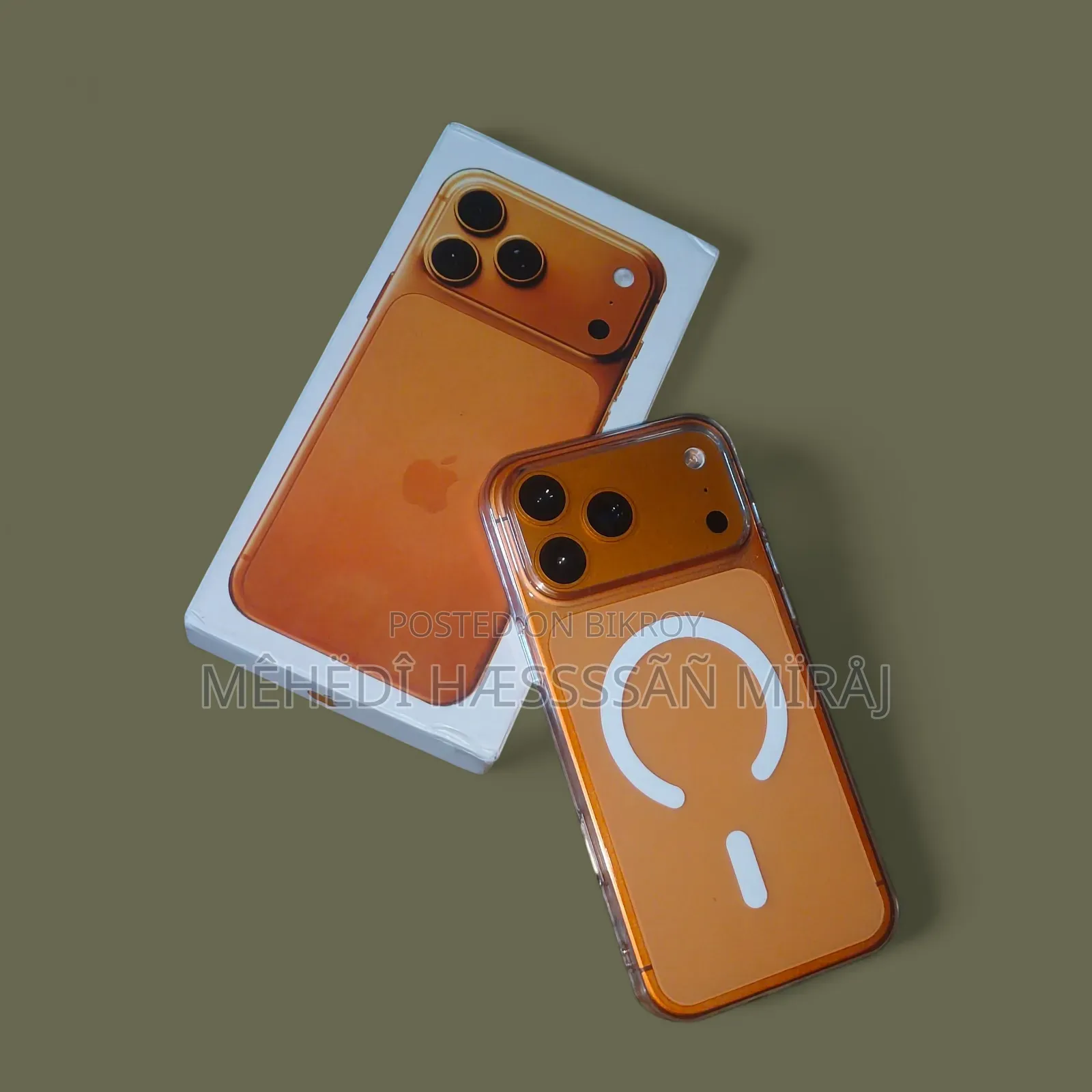 অ্যাপল আইফোন ১৭ প্রো ম্যাক্স ১ টিবি অরেঞ্জ