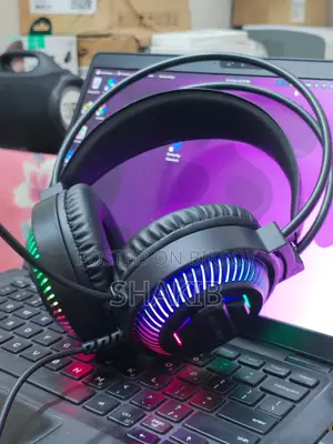 HOCO Gaming RGB Headphone With Mic & Audio Splitter (Fresh Condition)